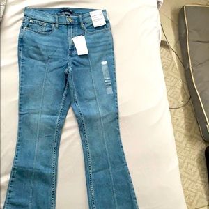 Calvin Klein High Rise Kick Boot Jeans